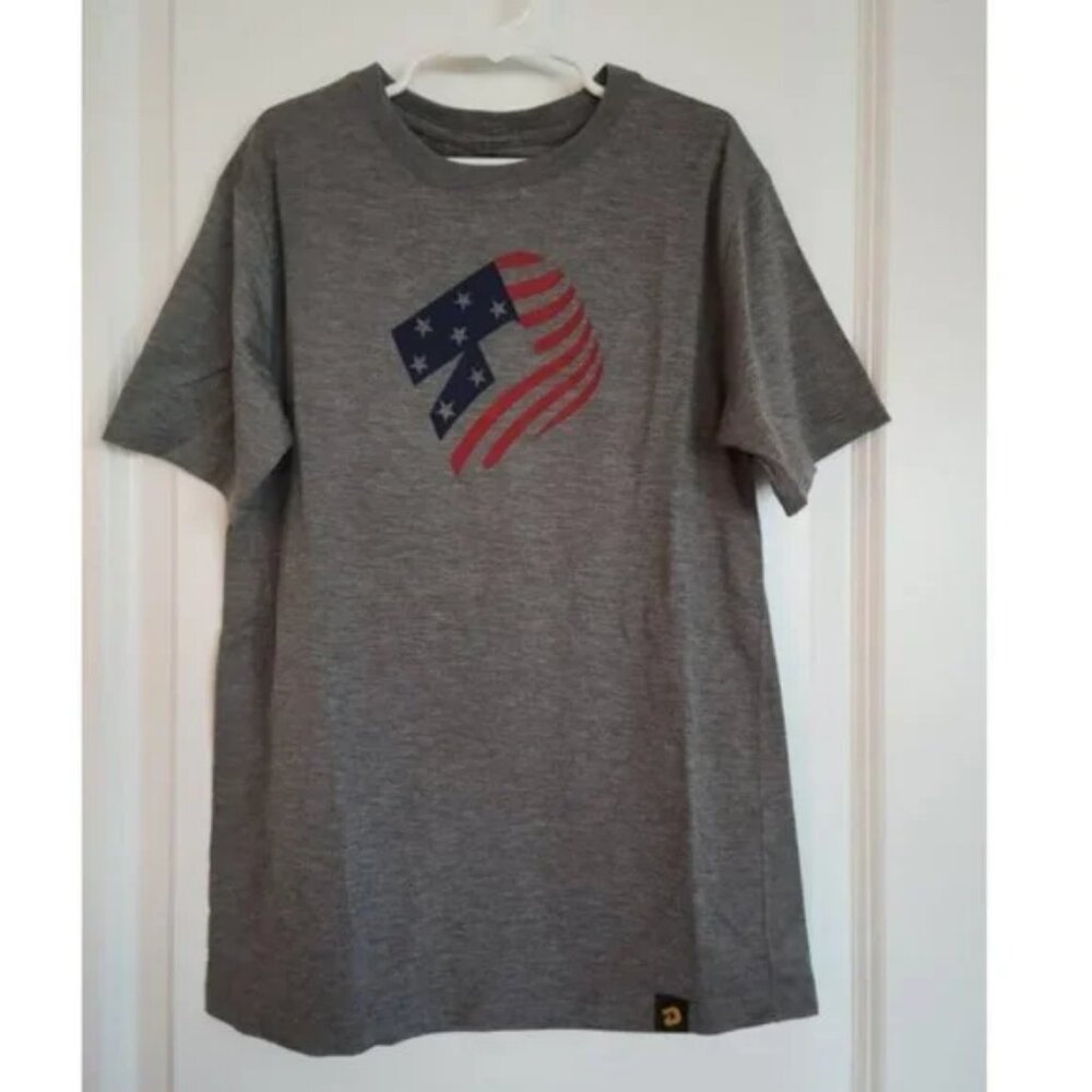 🐲3 FOR $9🦄NEW Demarini Youth 'Merica Graphic Tech Training Shirt T Baseball 10